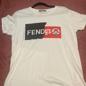 Fen-dys logo graphic T-shirt size large